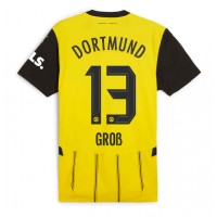 Borussia Dortmund Pascal Gross #13 Hjemmedrakt 2024-25 Kortermet